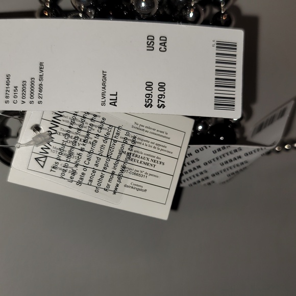 Kimchi Blue Crystal Chain Bag Strap NWT - Picture 4 of 4